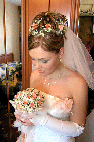 Свадебная прическа, свадебный макияж, маникюр, дизайн ногтей, накладные ногти, наращивание ресниц, свадебный букет